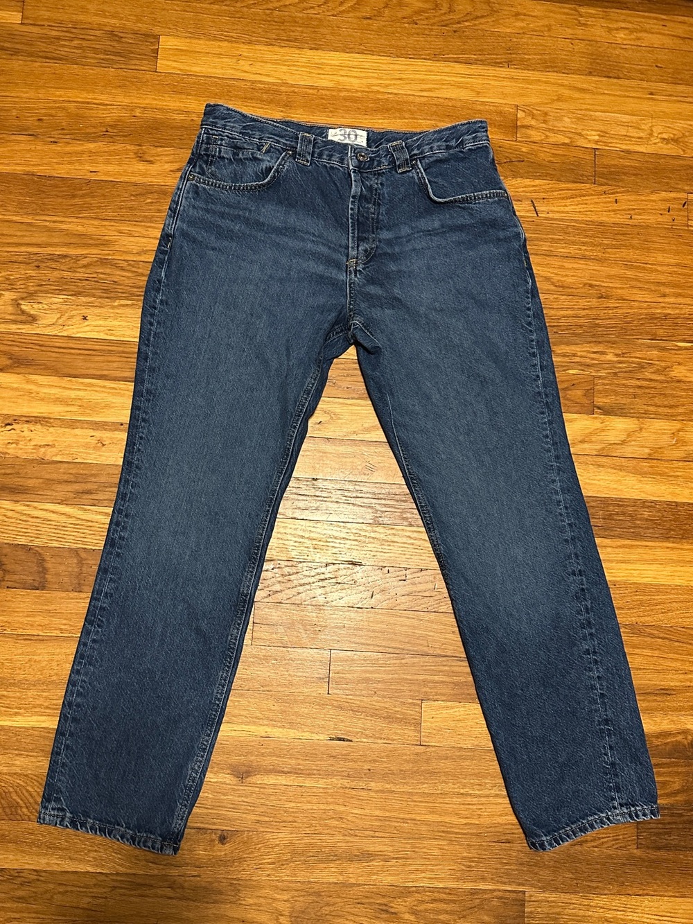We The Free Women’s Curvy Siren Low Rose Straight Leg Jeans size 30